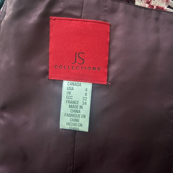 js collections printed corset top - Picture 5 of 5